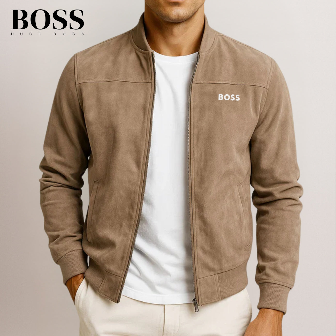 Casual Suede Jacket || CLEARANCE SALE