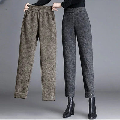 Herringbone Wool Trouser