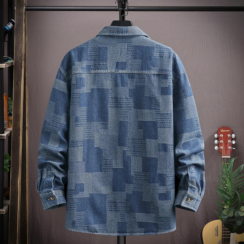 Gridlock Denim Shirt