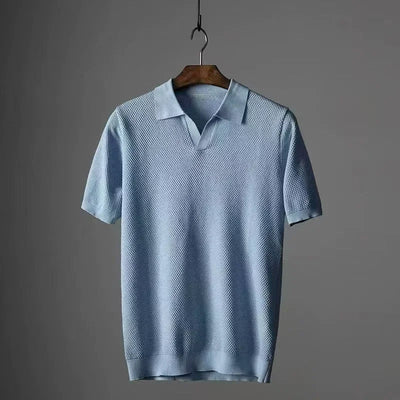 Hudson Waffle Knit Polo