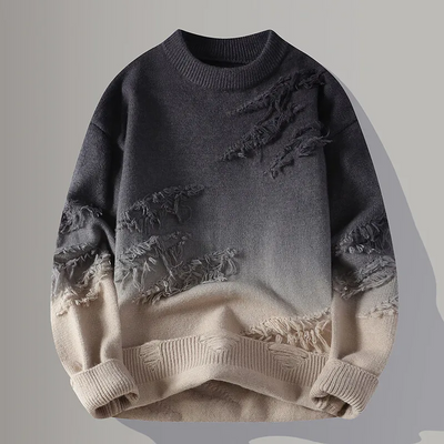Frayborn Distressed Pullover