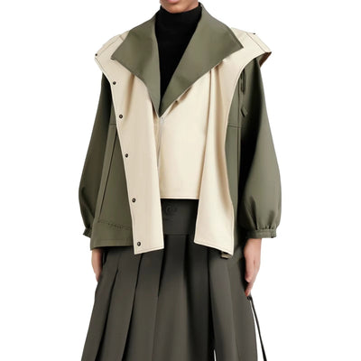 Heiress Wrap Windbreaker