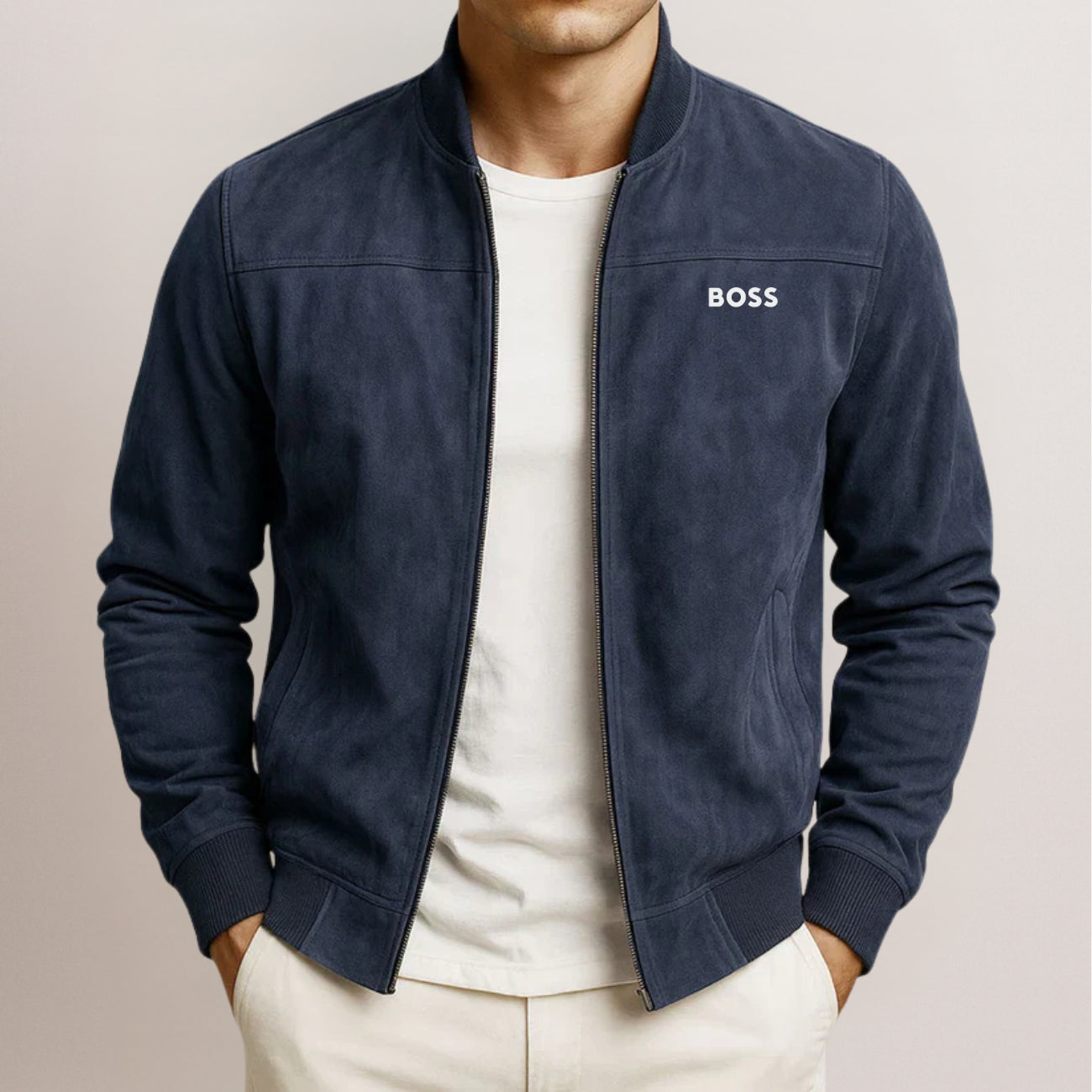 Casual Suede Jacket - CLEARANCE SALE