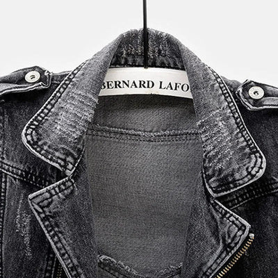 Detour Distresed Denim Vest