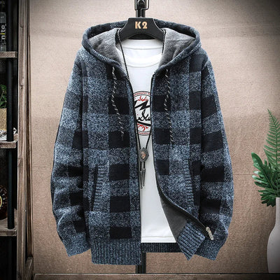 Heritage Flannel Zip-Up Hoodie
