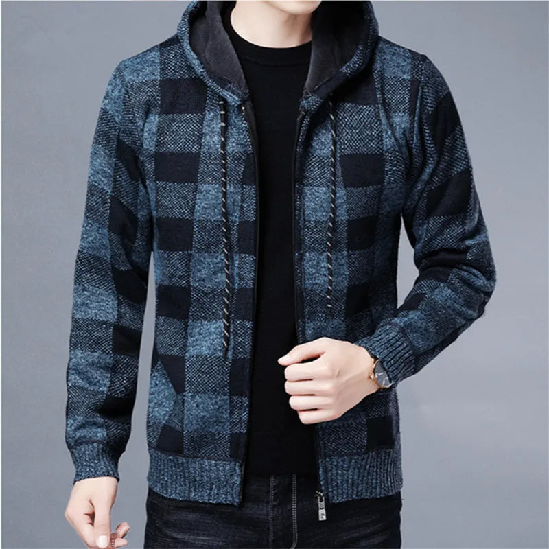 Heritage Flannel Zip-Up Hoodie