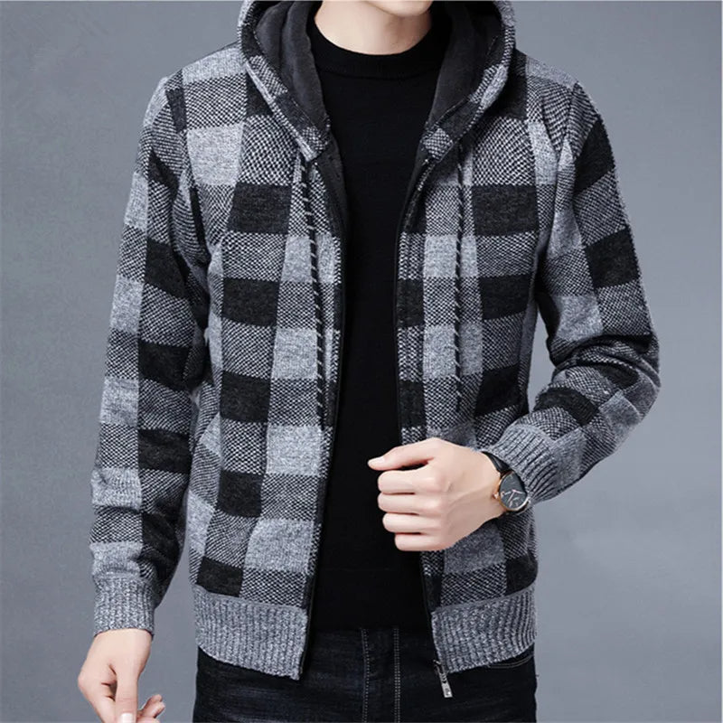 Heritage Flannel Zip-Up Hoodie