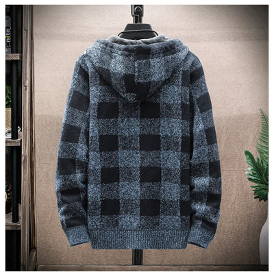 Heritage Flannel Zip-Up Hoodie