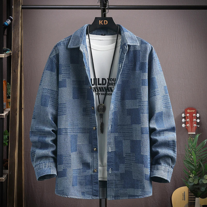 Gridlock Denim Shirt
