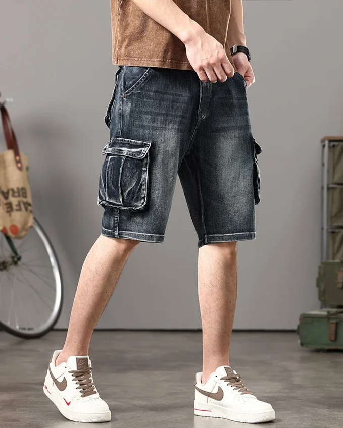 Rogue Denim Cargo Short
