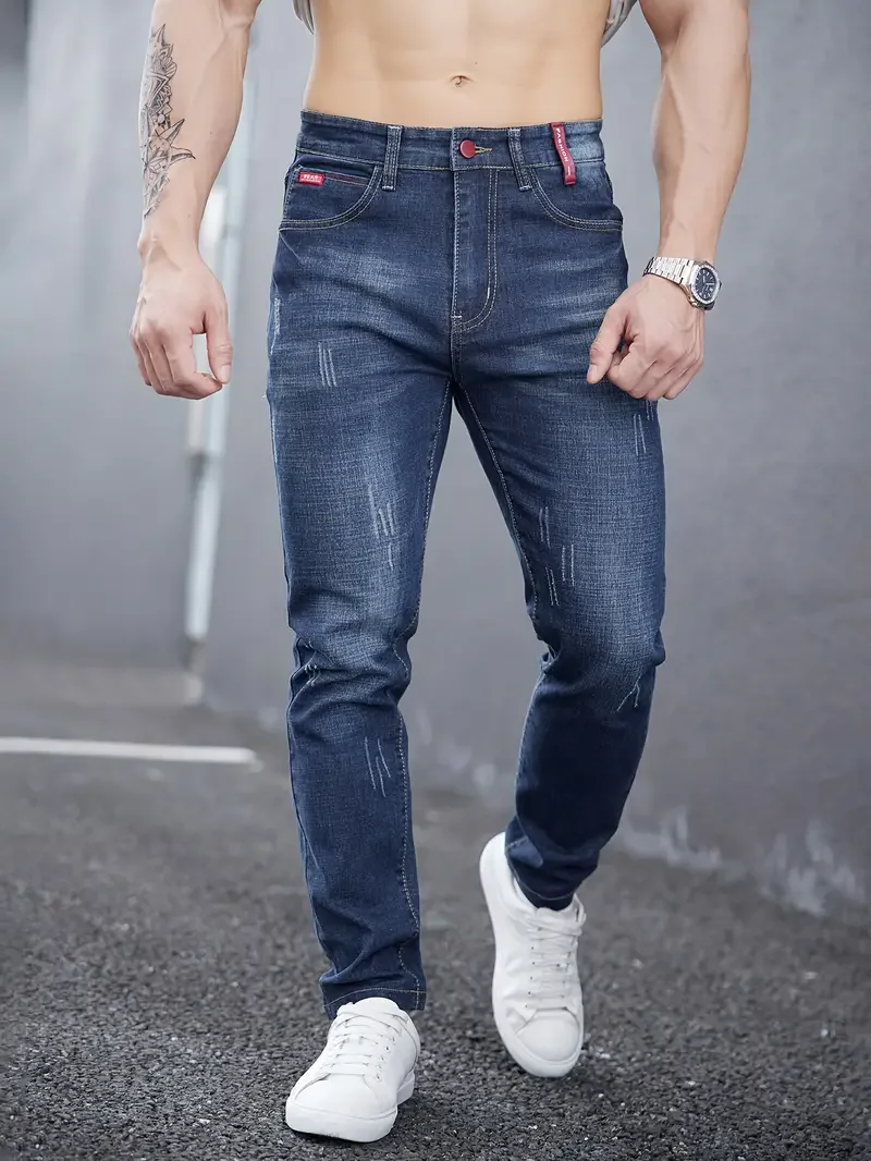 Savage Cut Tapered Jeans
