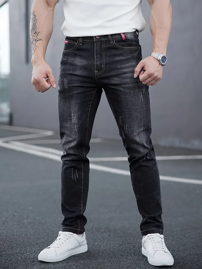 Savage Cut Tapered Jeans