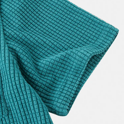 Bayshore Waffle Button-Up Shirt