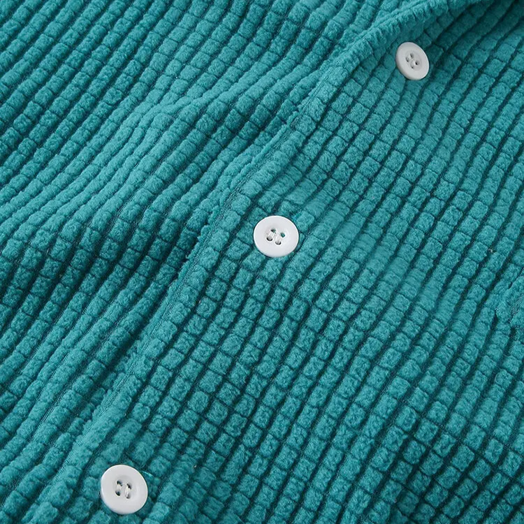 Bayshore Waffle Button-Up Shirt