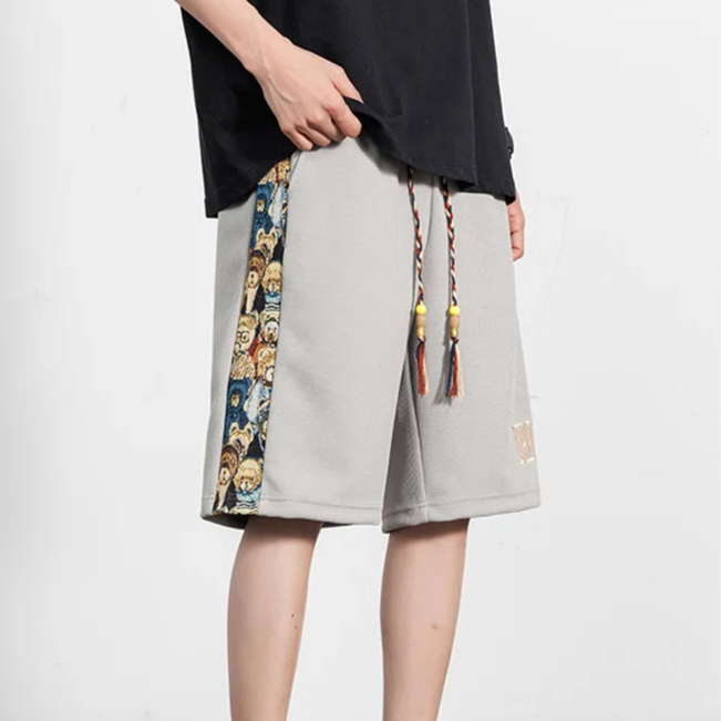 Heritage Teddy Embroidered Short