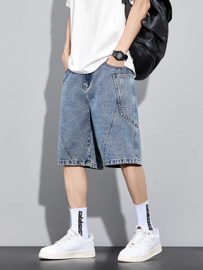 Offset Denim Short