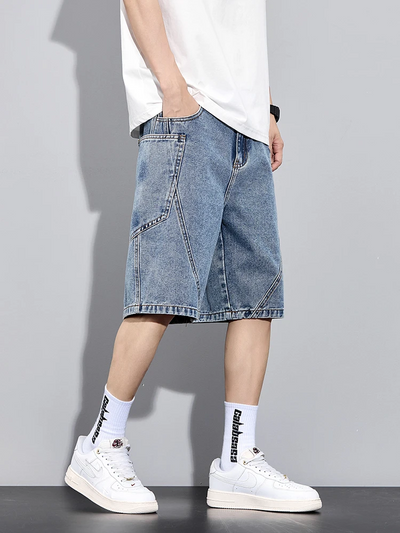 Offset Denim Short