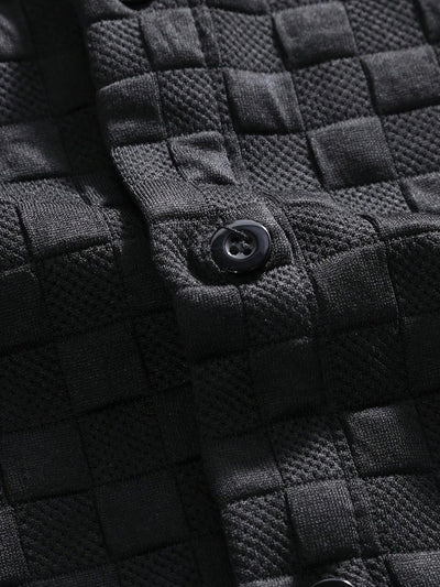 Gridline Checkered Lounge Set