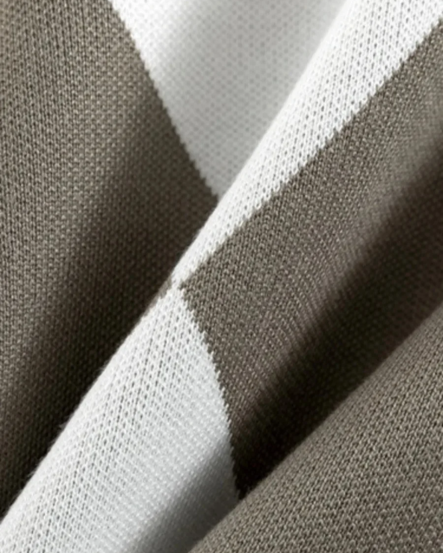 Hudson Argyle Knit Set